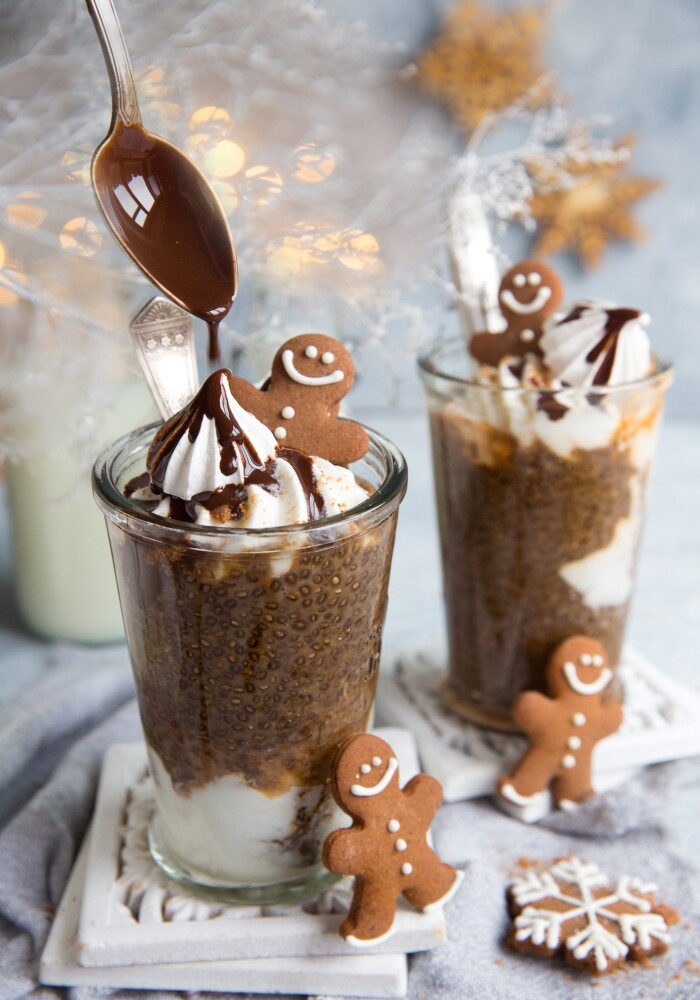 Piernikowy pudding chia