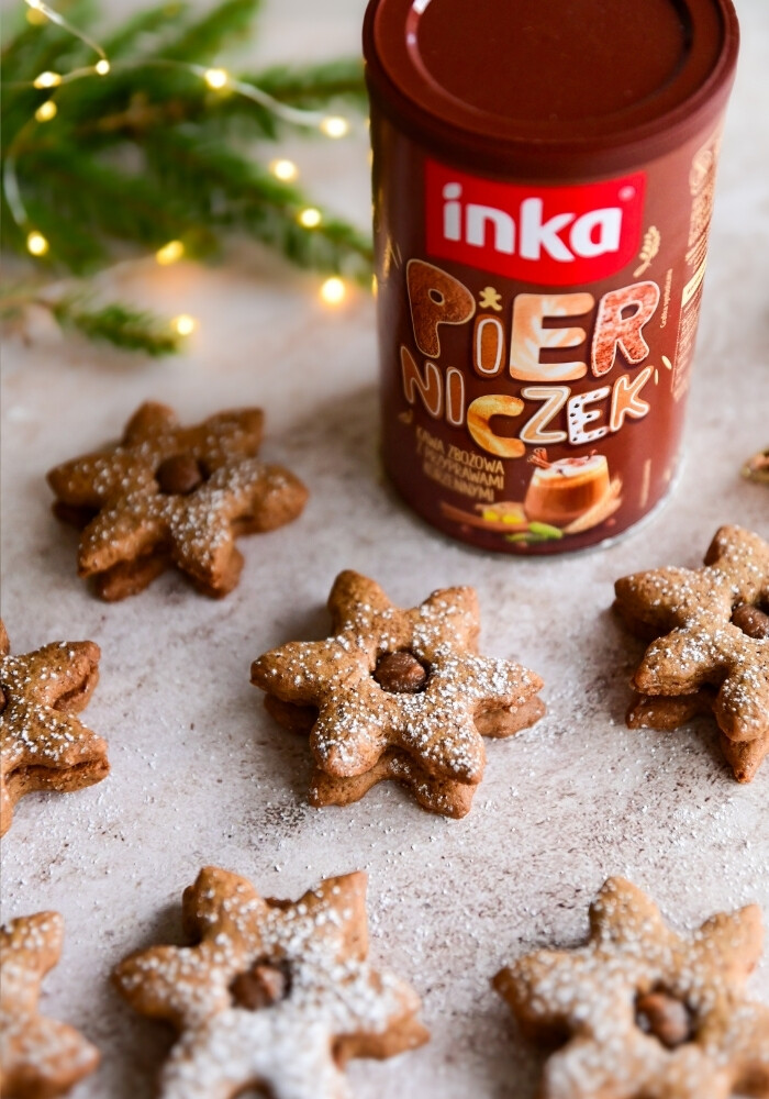 Pierniczki kawowe z okienkiem